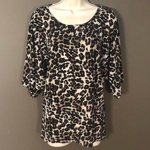 Carole Little - Animal print blouse
